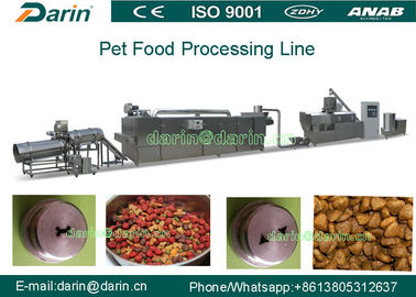 De Extrudermachine van het roestvrij staal Automatische Voedsel voor huisdieren/Droge Voedsel voor huisdierenmachine